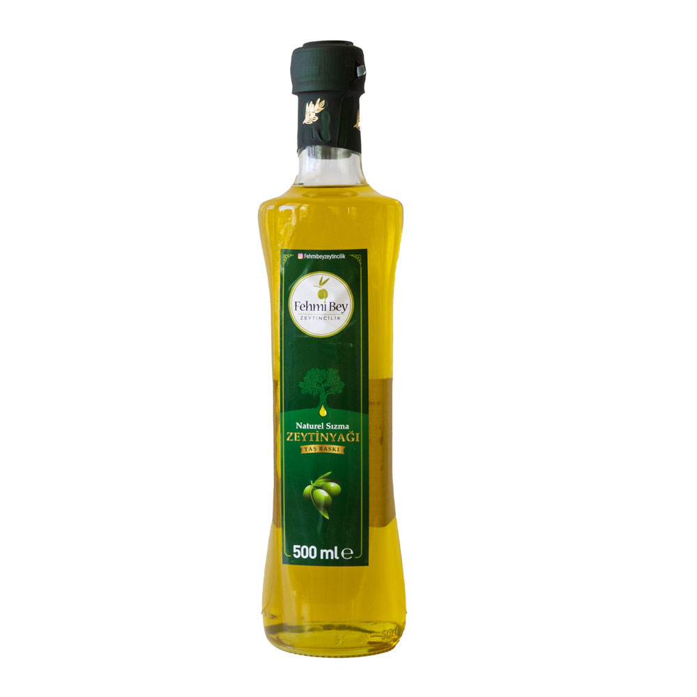Taş Baskı Natürel Sızma Zeytinyağı 500 ml