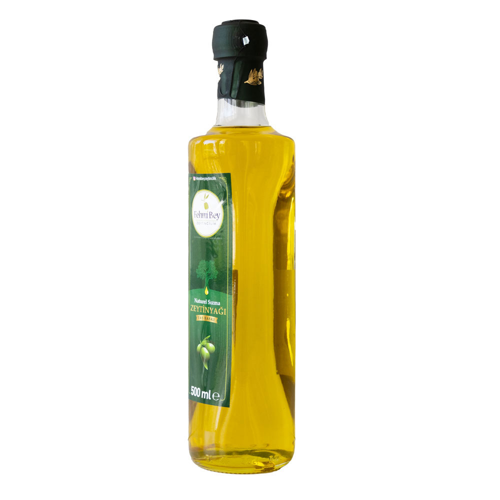 Taş Baskı Natürel Sızma Zeytinyağı 500 ml